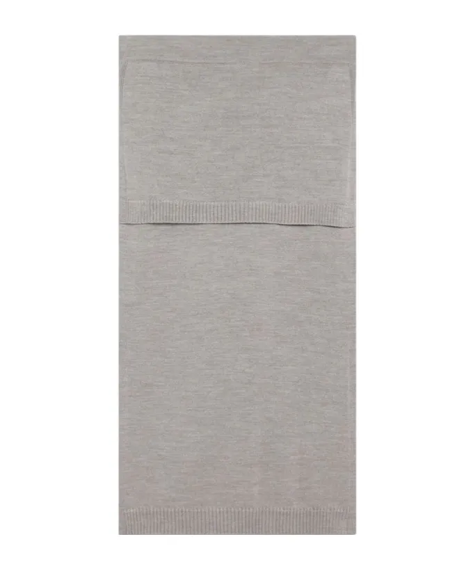 Tie-Around Side Slit Midi Skirt