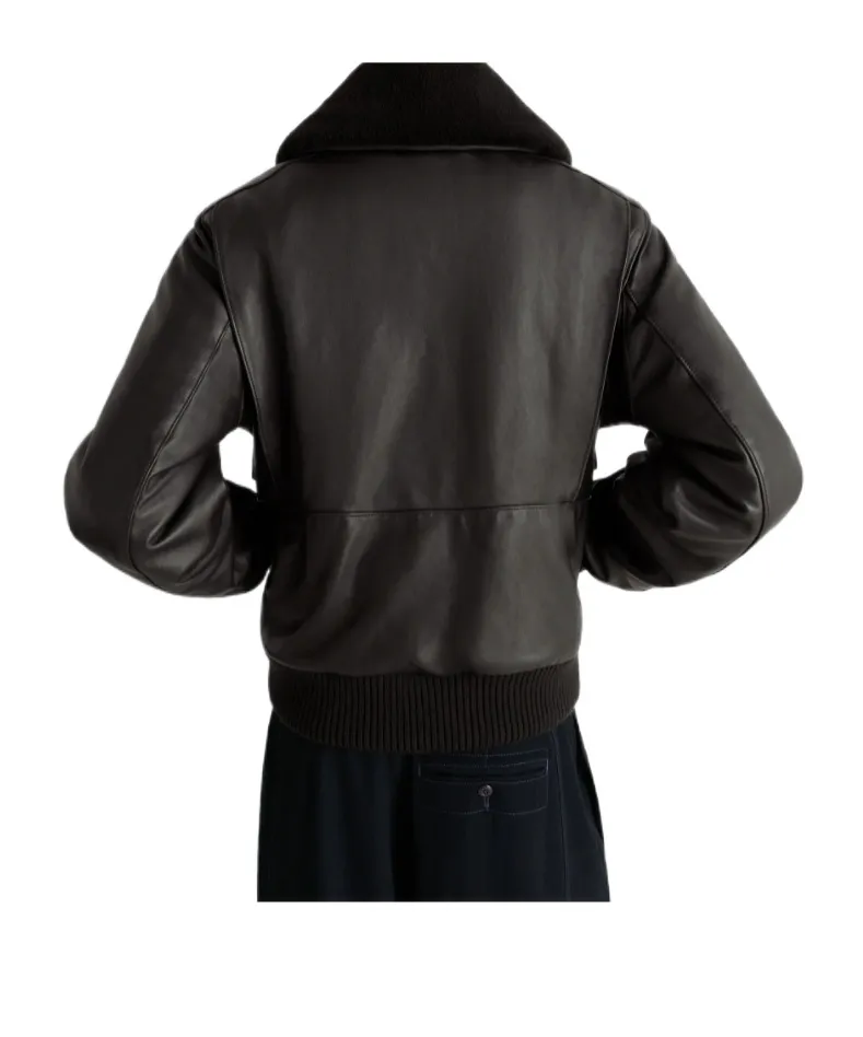 Leather Blouson