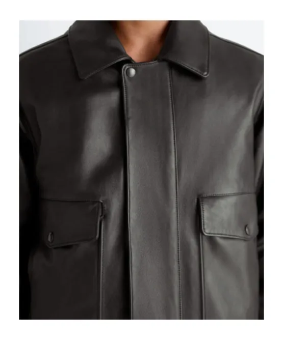 Leather Blouson