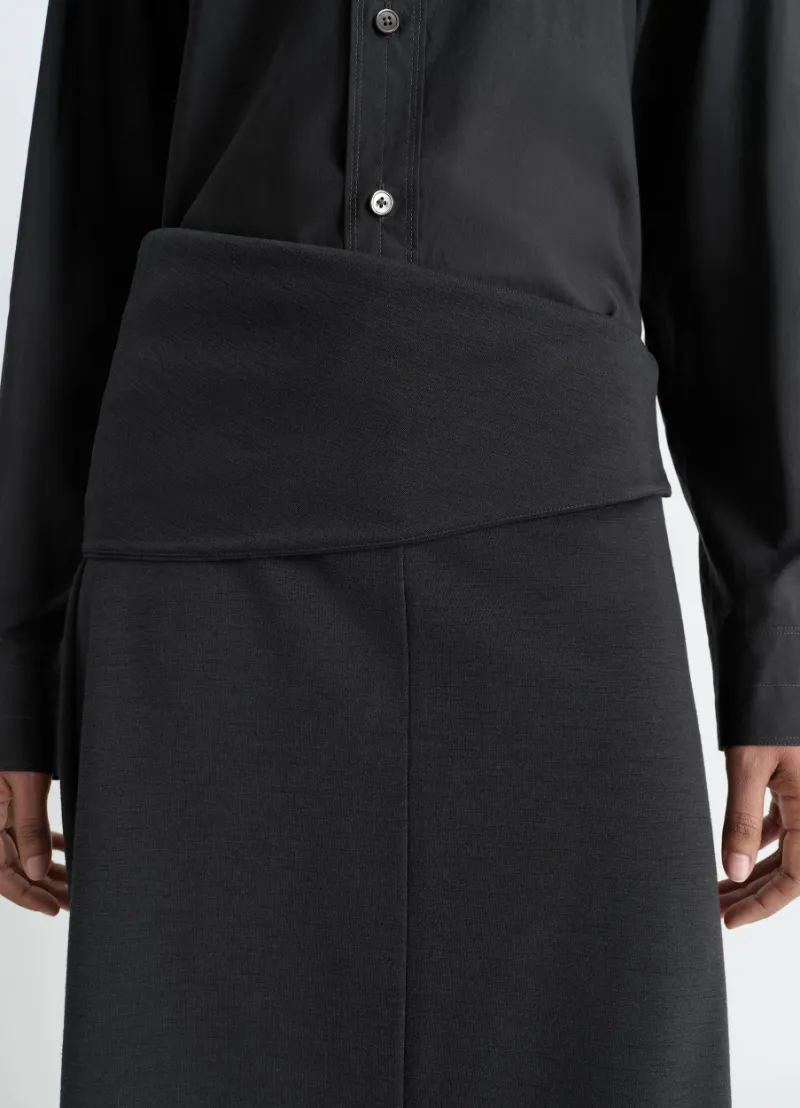 Twisted Hem Skirt