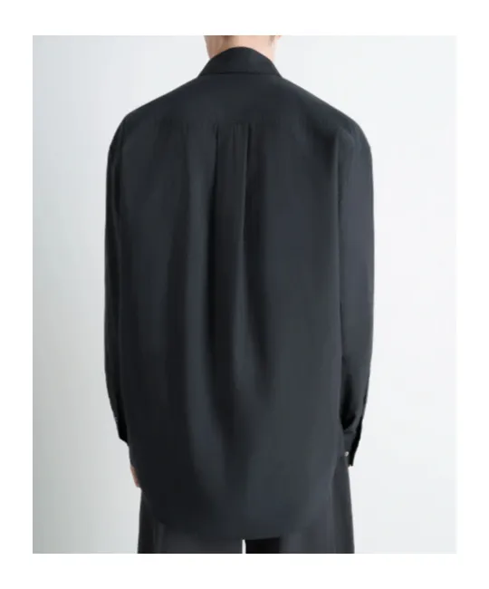 Long-Sleeved Button-Up Shirt