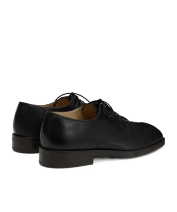 Shiny Buffalo Leather Oxford Shoes