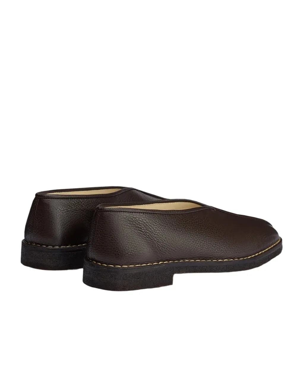 Piped Crepe Slippers