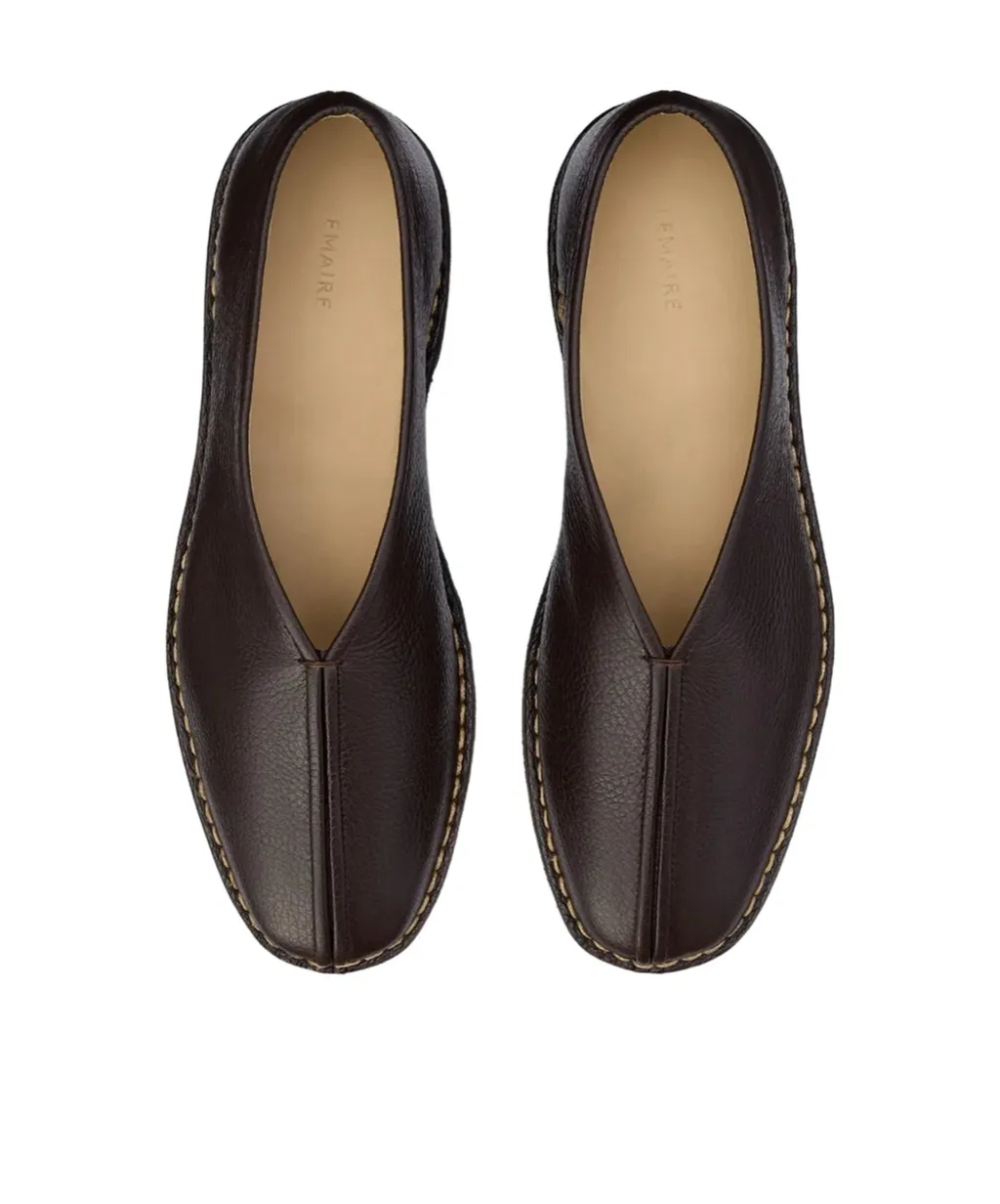 Piped Crepe Slippers