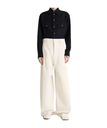 Side-Tab Welt-Pocket Trousers