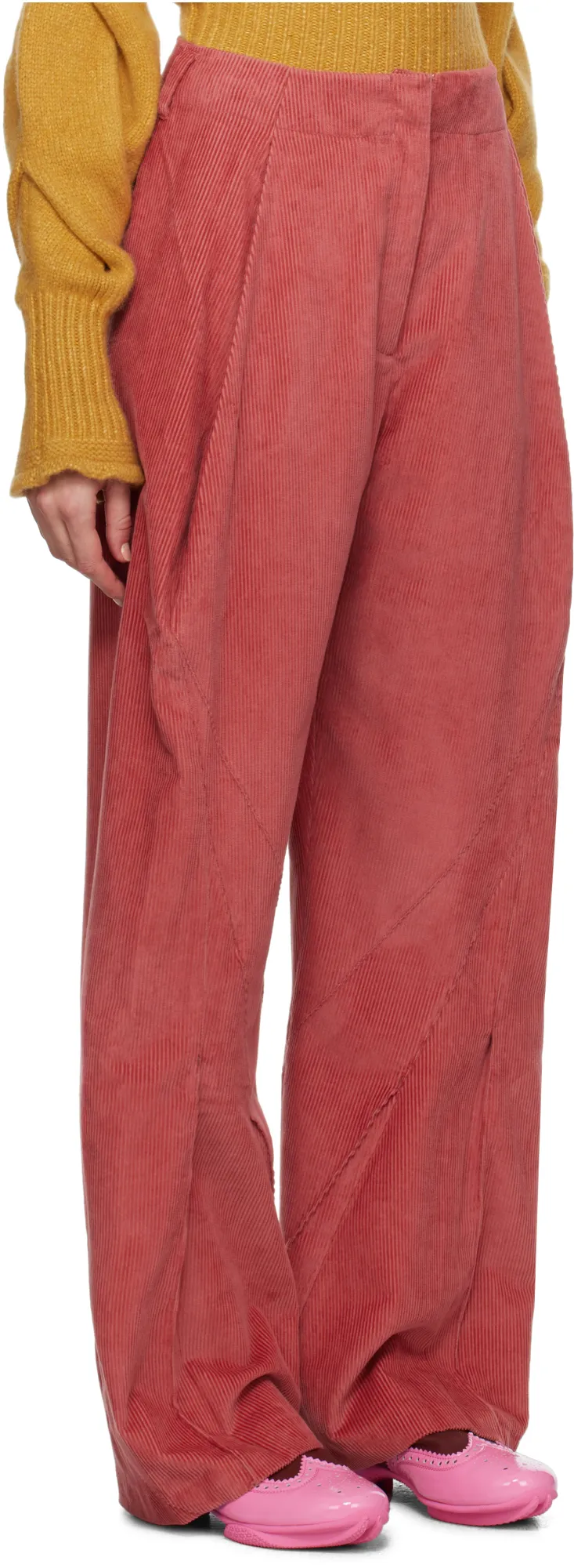 Stitched Casual Pants