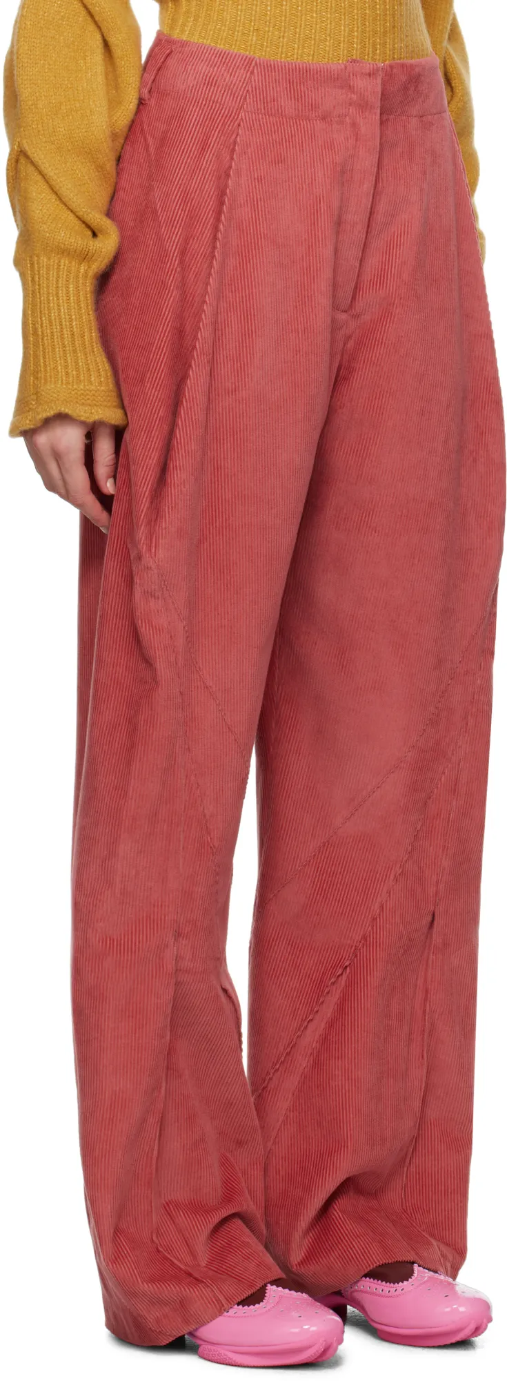 Stitched Casual Pants