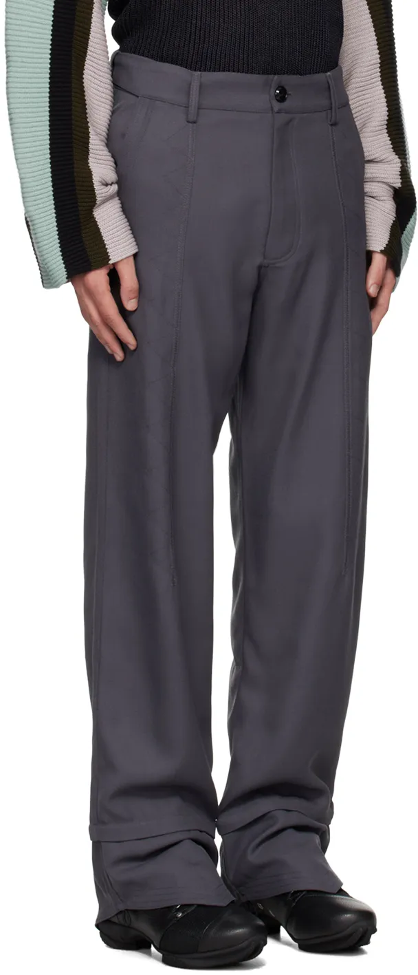 Belt-Loop Casual Pants