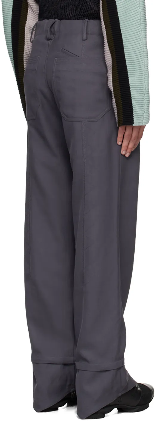 Belt-Loop Casual Pants