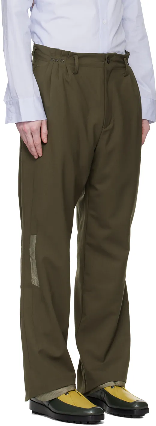Waistband Loop Casual Pants