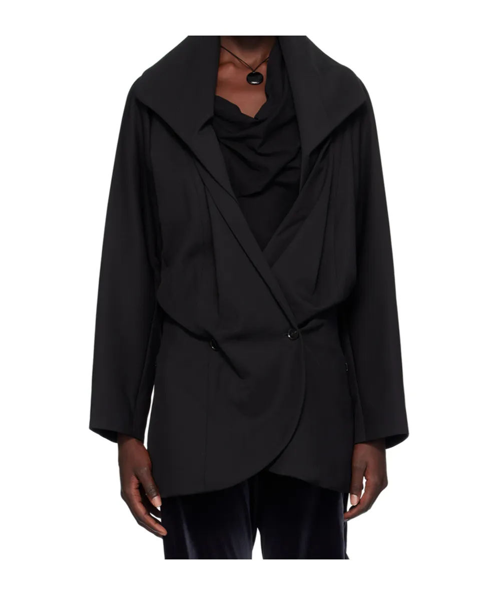 Long-Sleeved Suit Coat