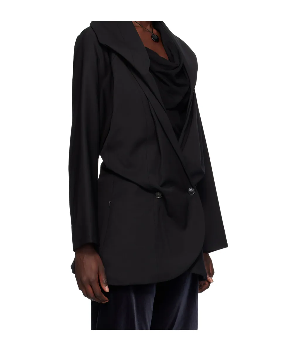 Long-Sleeved Suit Coat