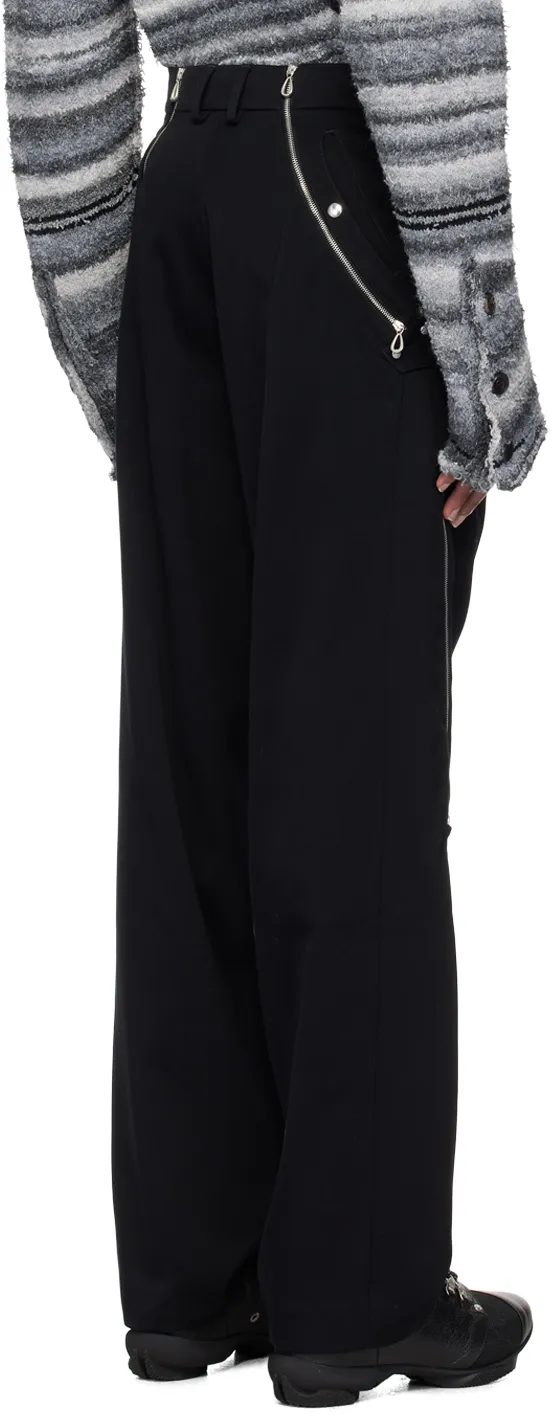 Waistband Loop Casual Pants