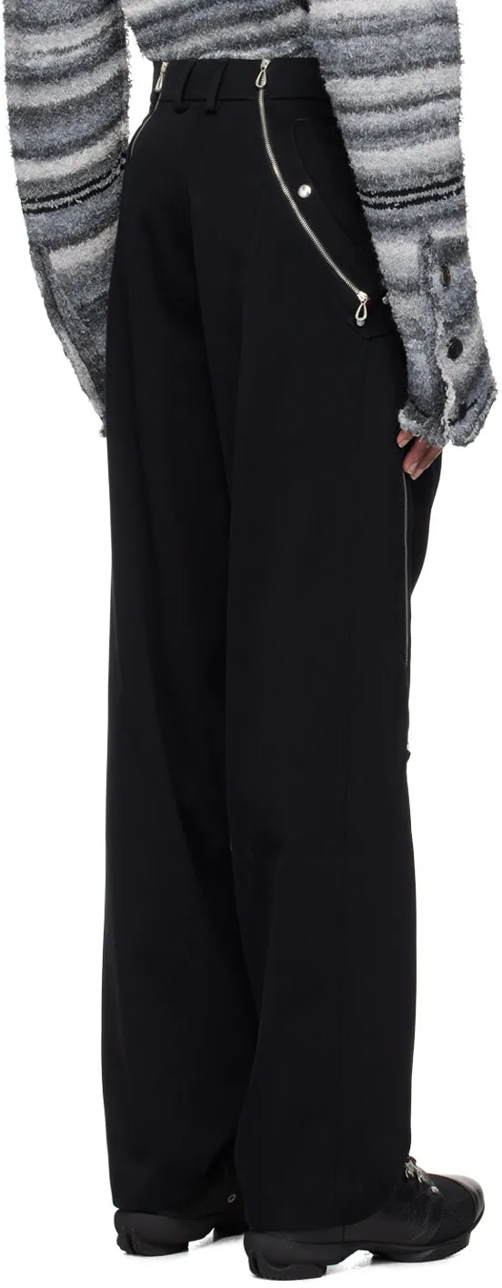 Waistband Loop Casual Pants