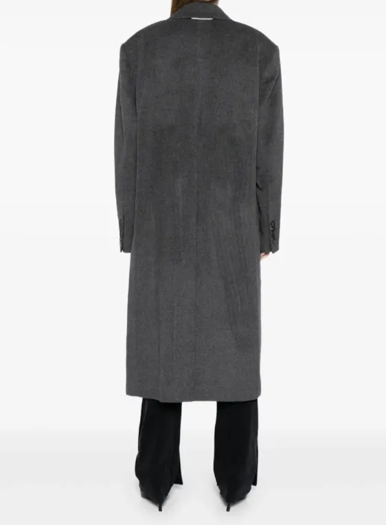 Double-Breasted Long Coat