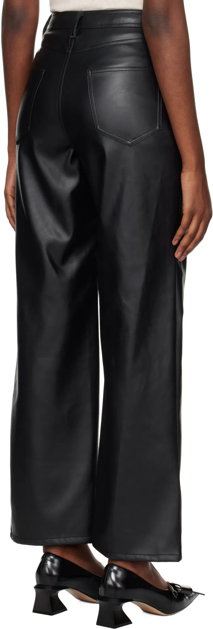 Label Wide Fit Pant