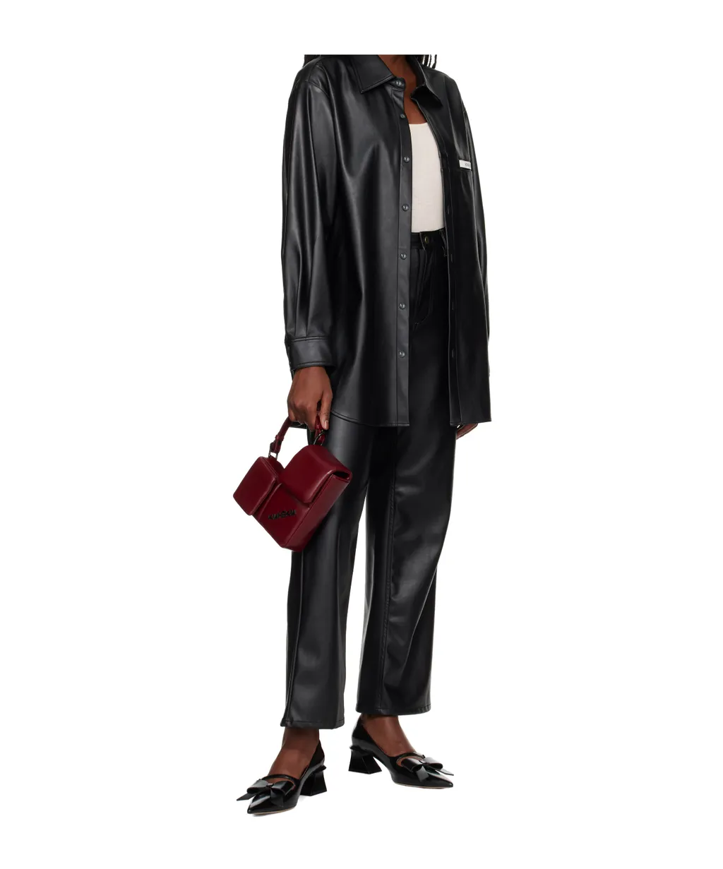 Label Wide Fit Pant