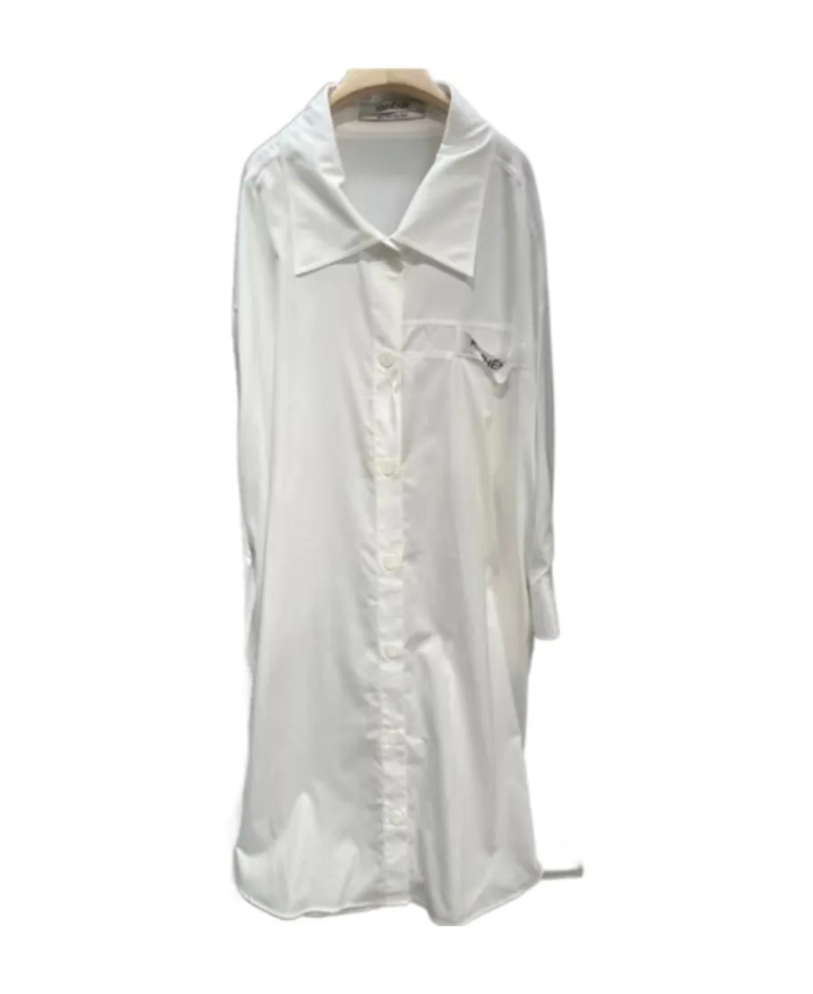 Long-Sleeve Shirt Dress