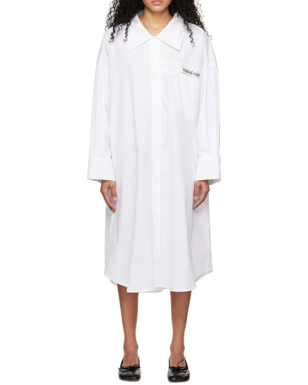 Long-Sleeve Shirt Dress
