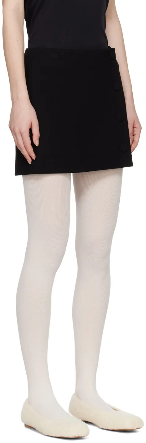 Logo Button Skirt