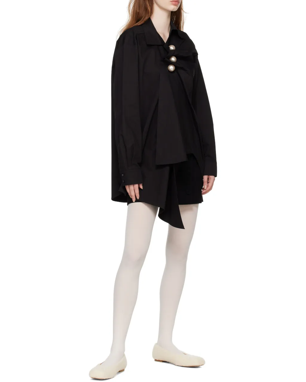 Logo Button Skirt