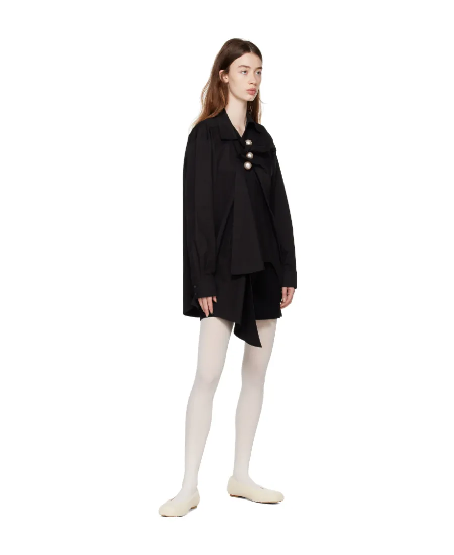 Logo Button Skirt