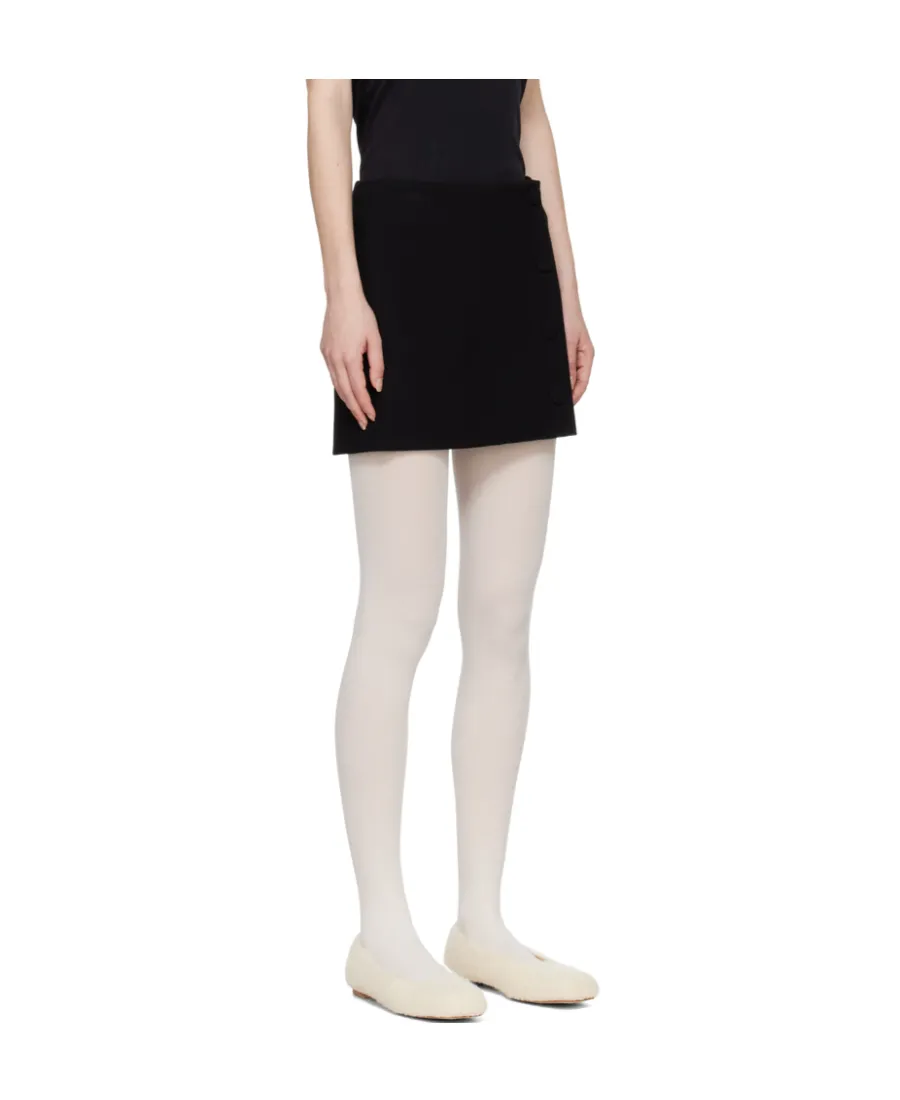Logo Button Skirt