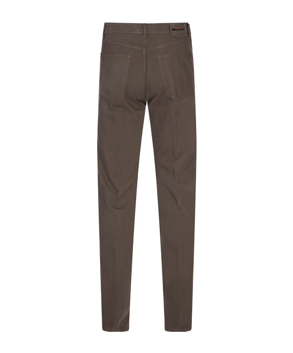 Logo Patch Straight-Leg Jeans