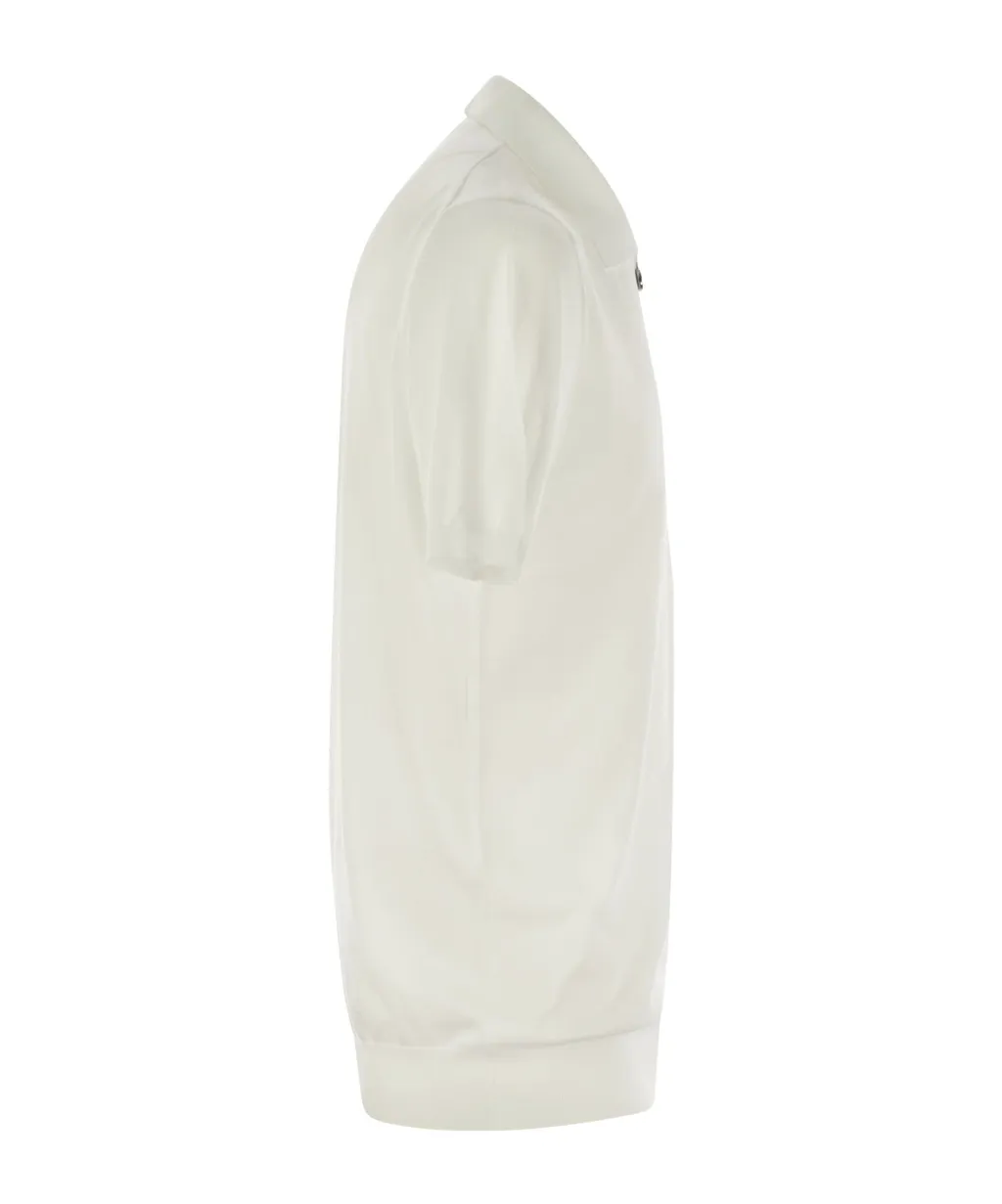 Short-Sleeved Polo Shirt