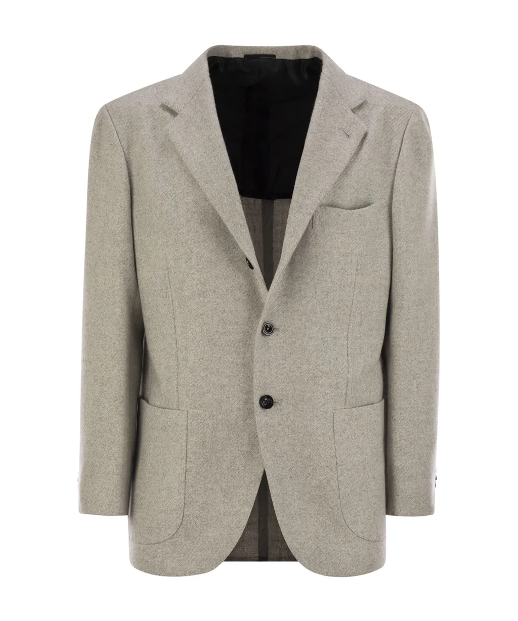 Single-Breasted Tailored Blazer