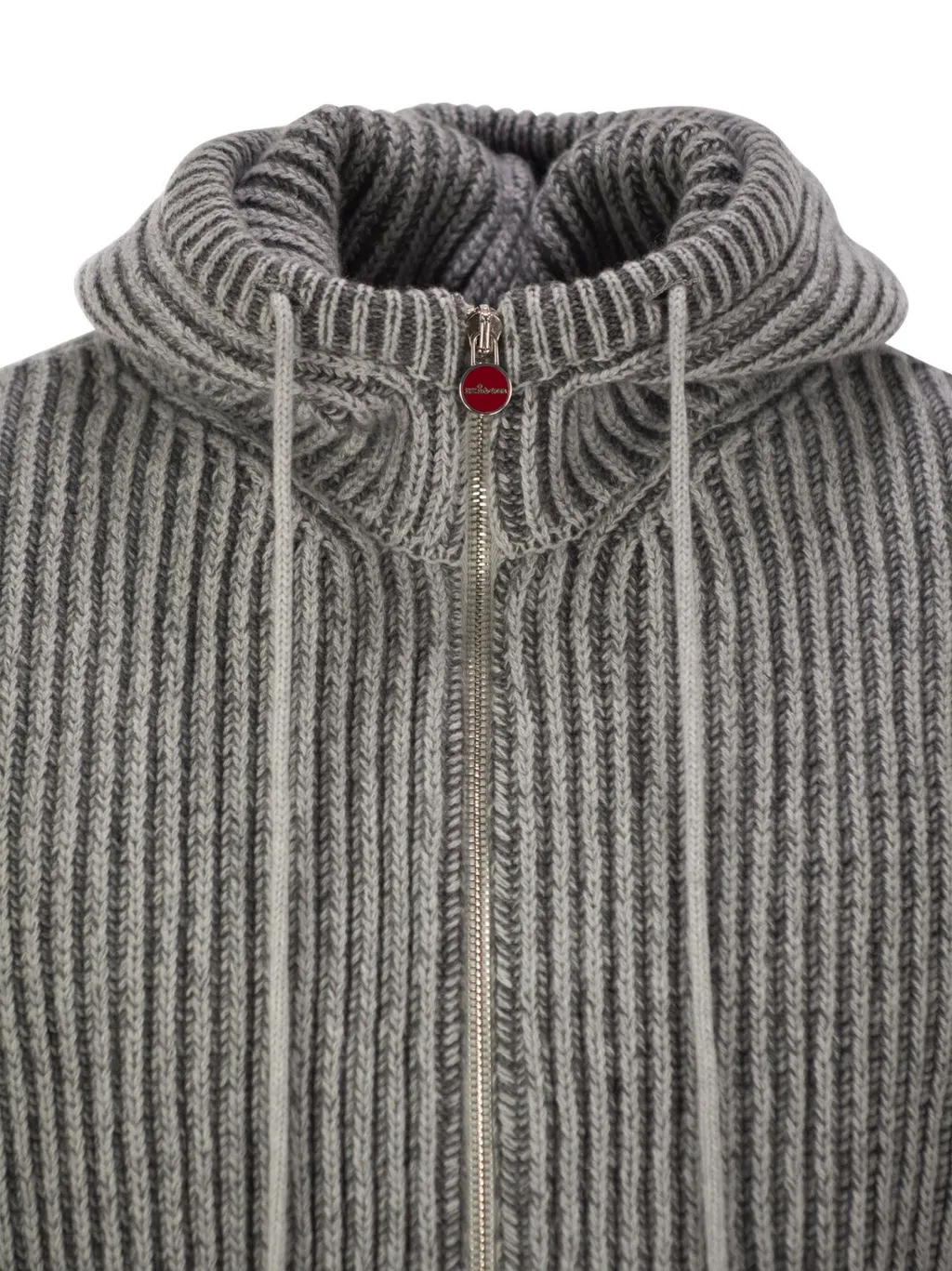 Zip-Up Hooded Cardigan