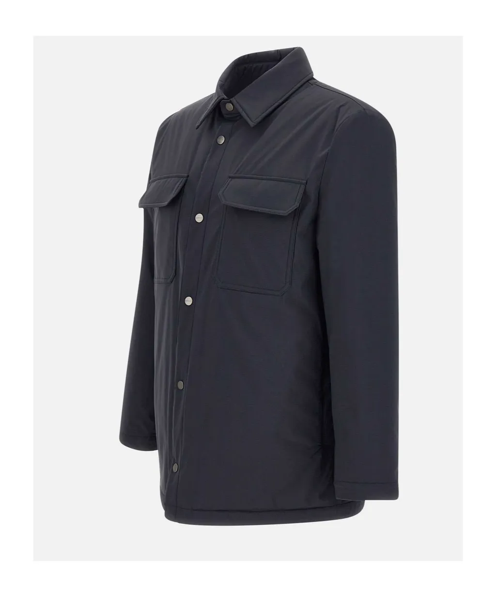 Buttoned Padded Jacket