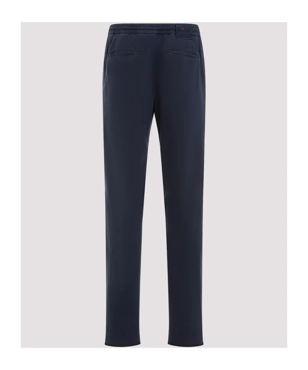 Pleated Detail Straight Leg Trousers