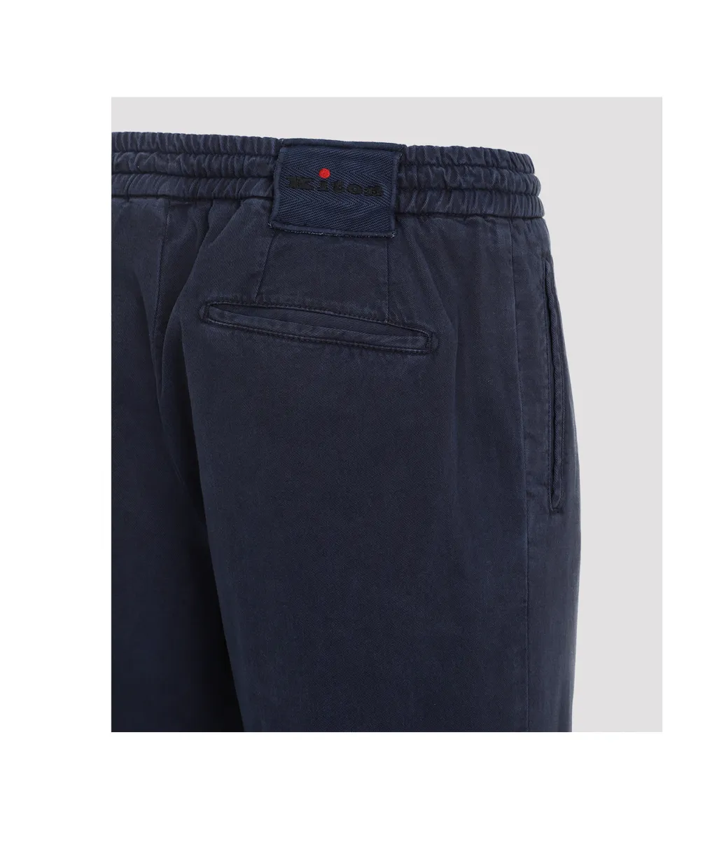 Pleated Detail Straight Leg Trousers