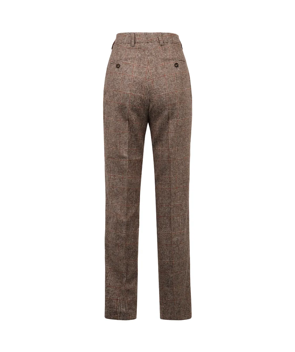 Prince Of Wales Check Pants
