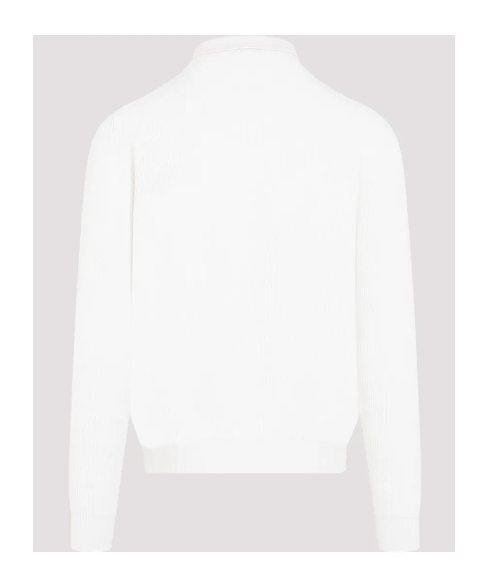 Ribbed Polo Shirt