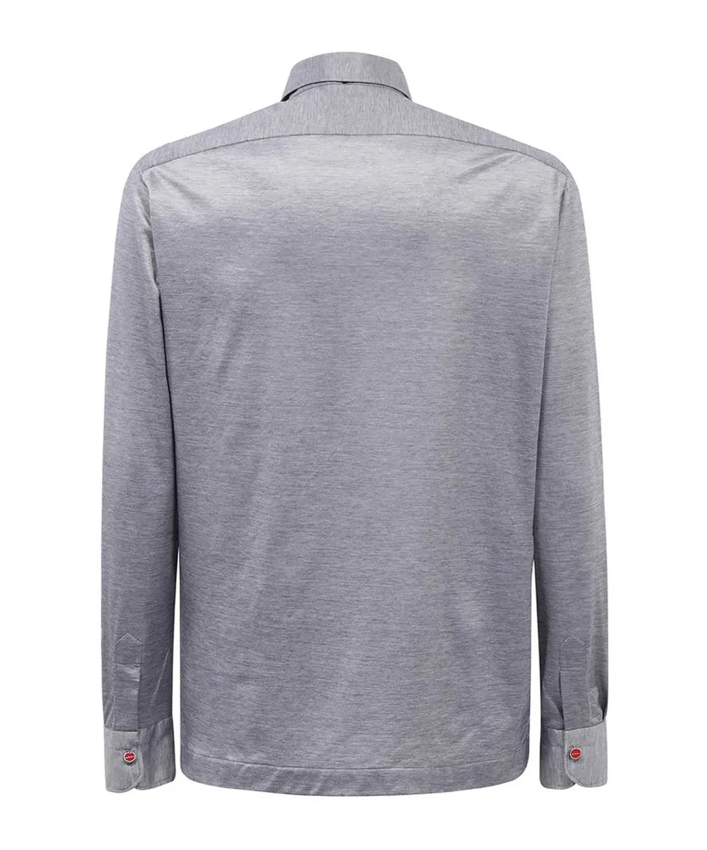 Long-Sleeved Polo Shirt