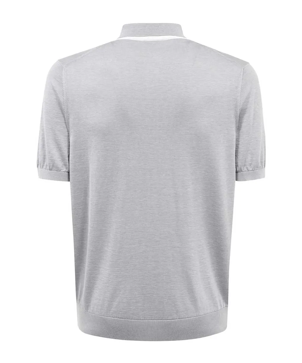 Short-Sleeved Polo Shirt