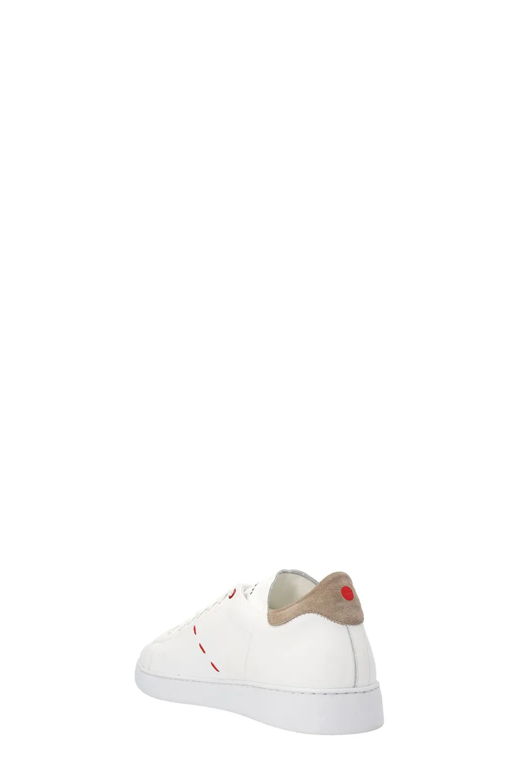 Logo Embroidered Lace-Up Sneakers