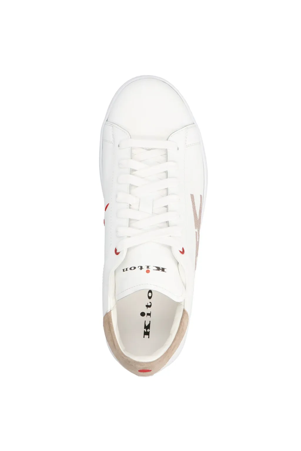 Logo Embroidered Lace-Up Sneakers