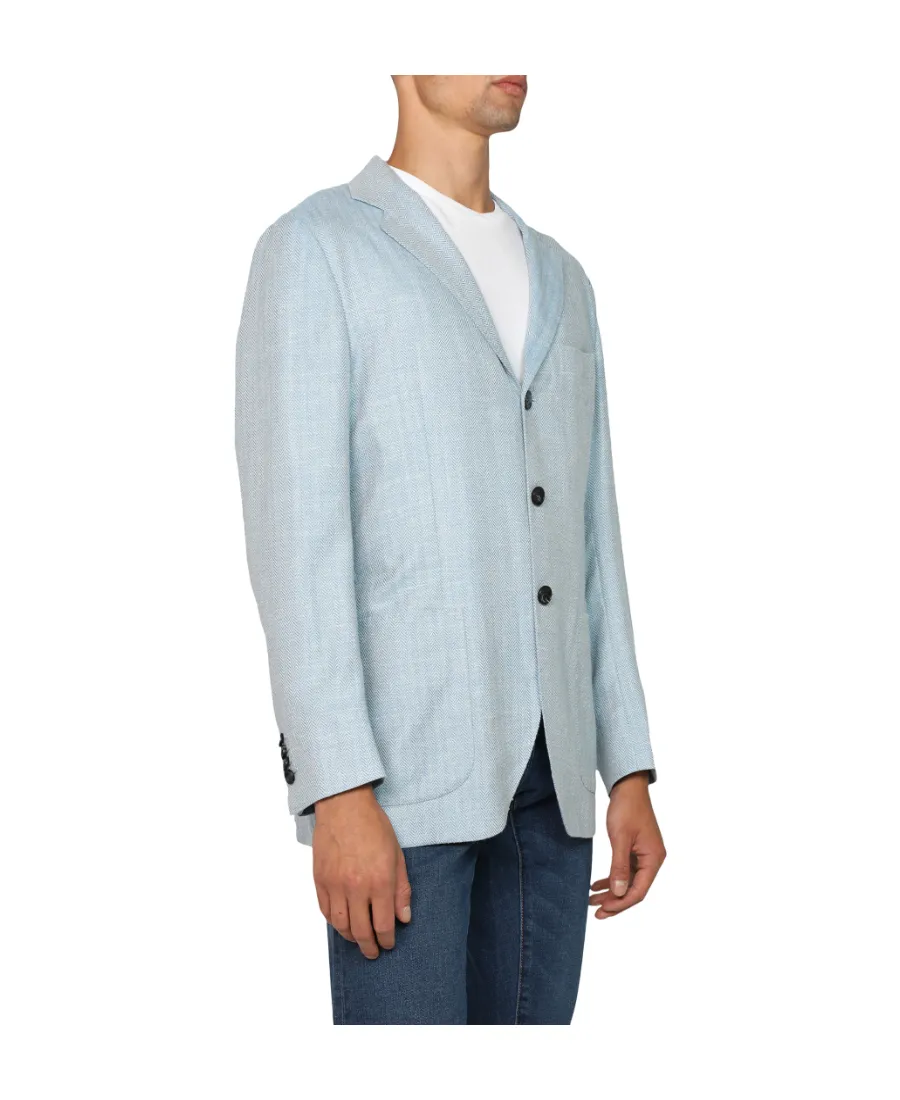 Three-Button Suit Coat