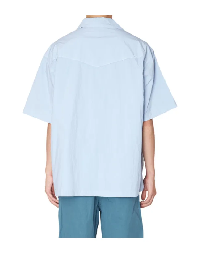 Concealed Button Fastening Shirt