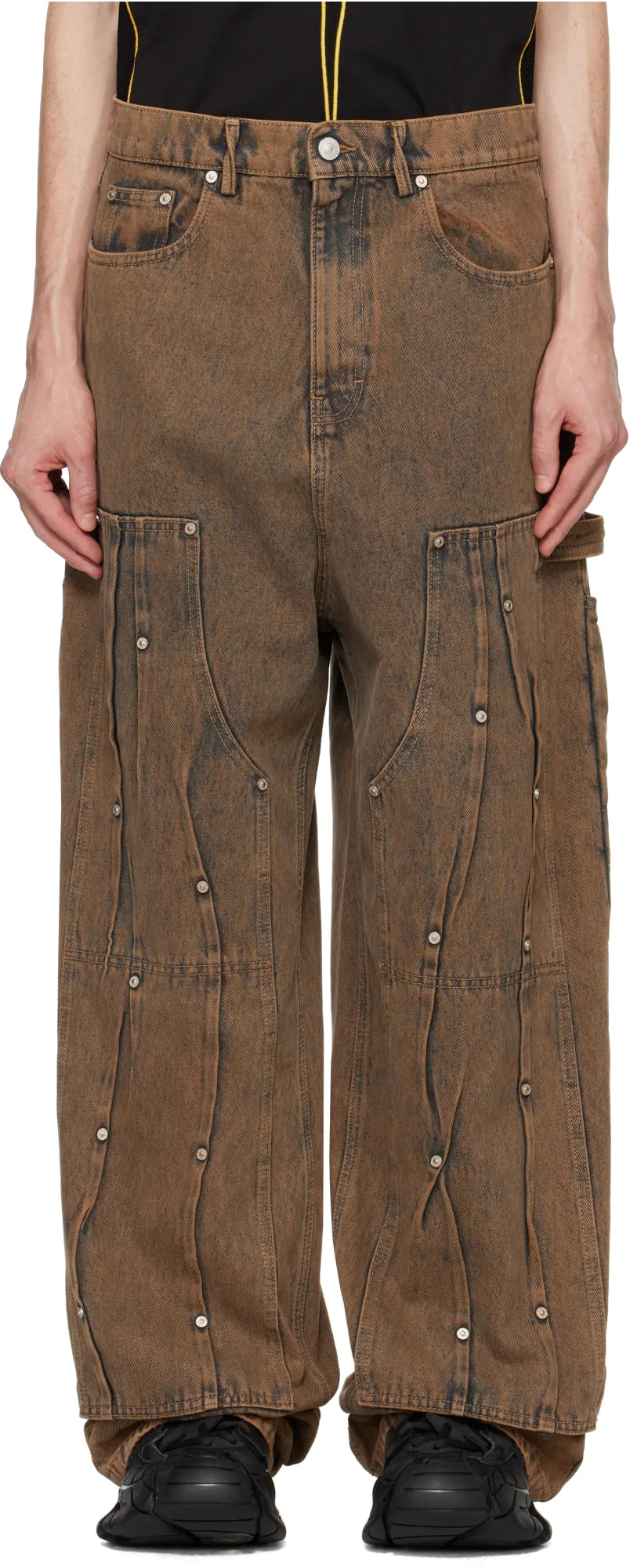 Multi-Rivet Jeans