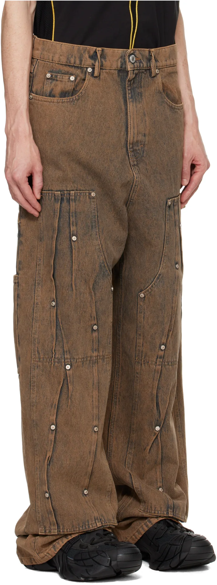 Multi-Rivet Jeans