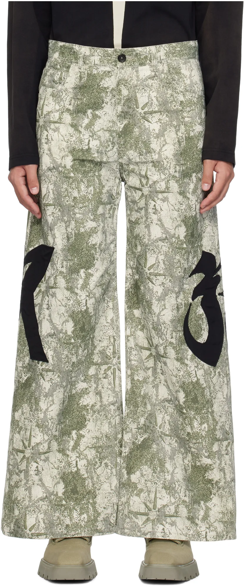 Belt-Loop Casual Pants