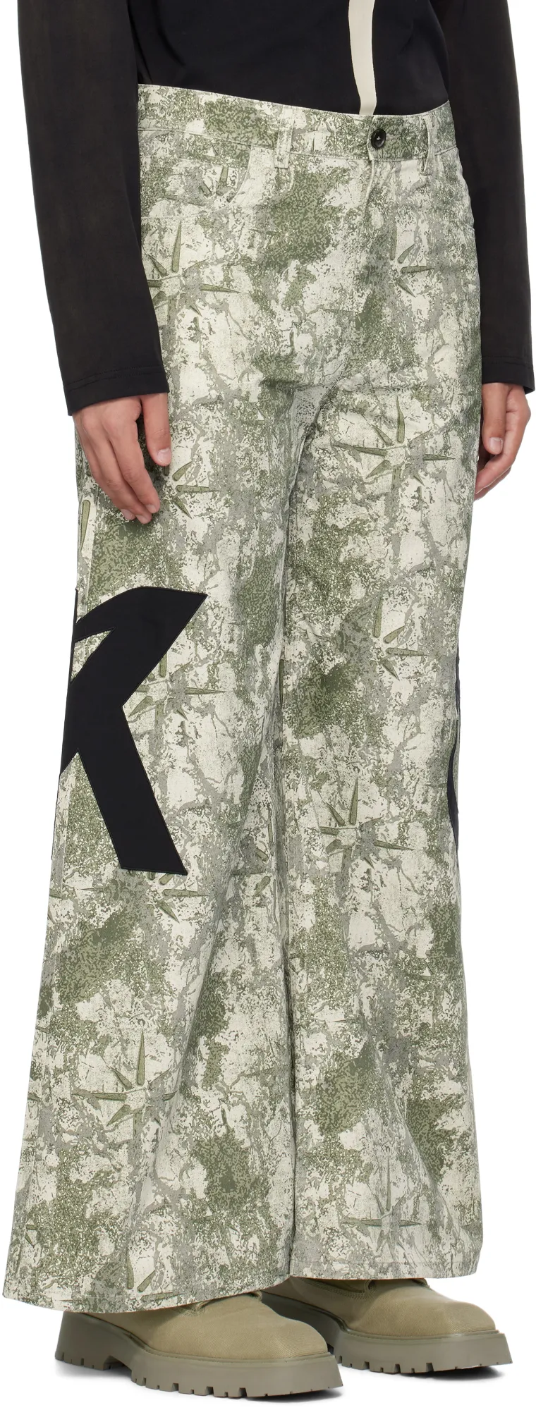 Belt-Loop Casual Pants
