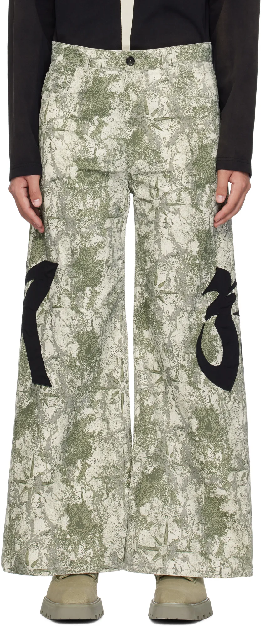 Belt-Loop Casual Pants