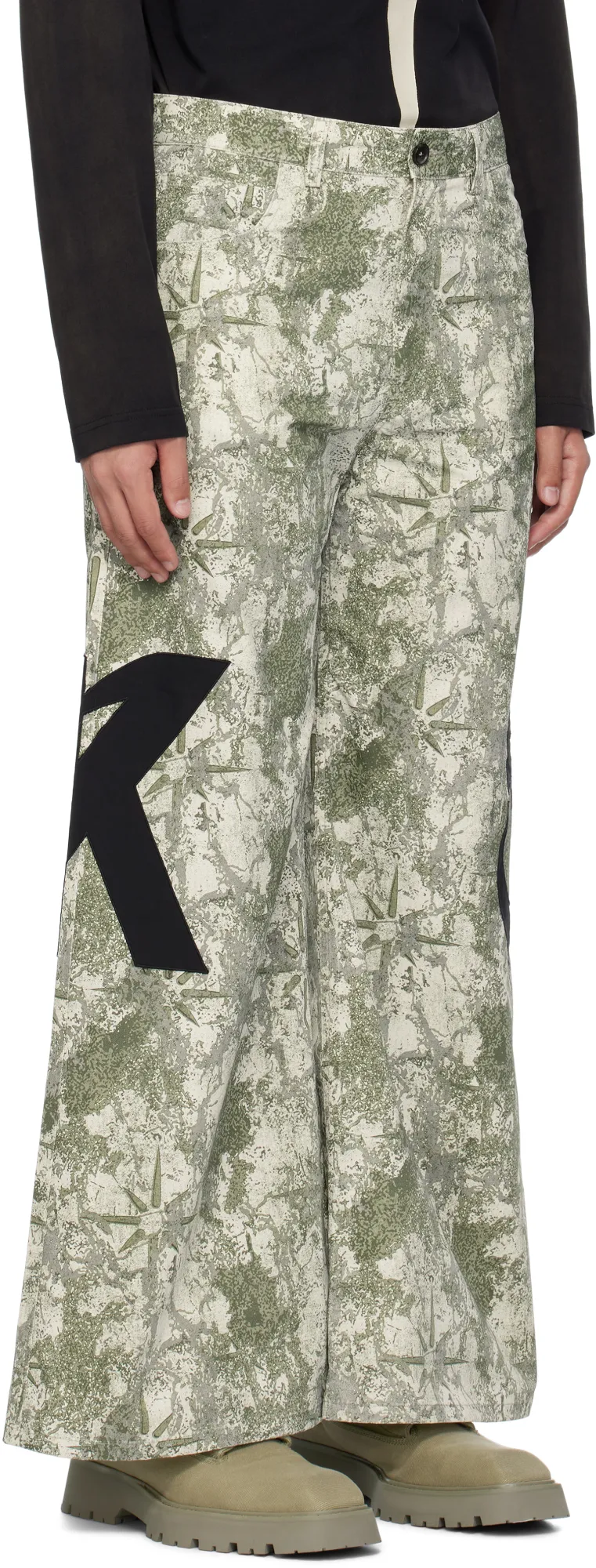Belt-Loop Casual Pants