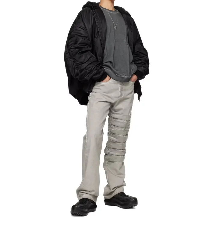 Round-Collar And Long-Sleeved Sweater