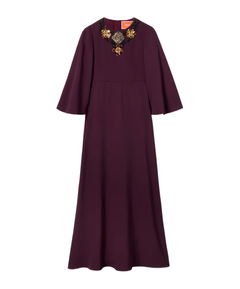 Sorella Bell-Sleeve Maxi Dress